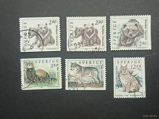 Швеция 1993. Дикие животные. Полная серия