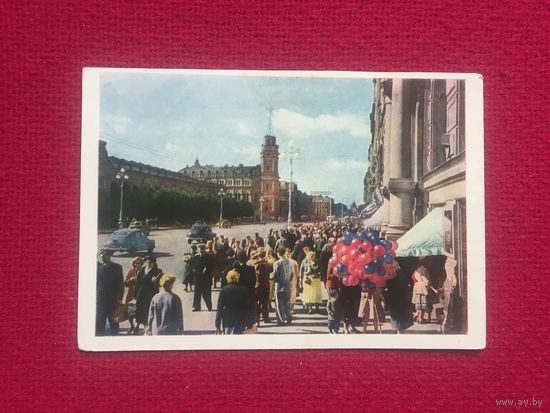 Ленинград На Невском. 1960 г. Чистая.