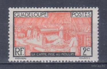 [324] Французские колонии. Гваделупа 1928. Производство сахара.2с. МН