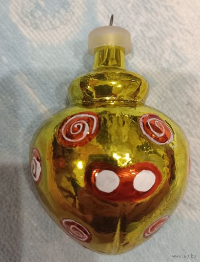Елочные игрушки стекло, жук