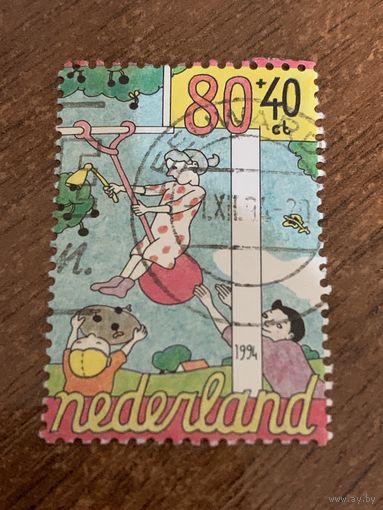 Нидерланды 1994. Детские рисунки. Марка из серии