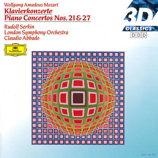 Wolfgang Amadeus Mozart,Rudolf Serkin,London Symphony Orchestra,Claudio Abbado Klavierkonzerte Piano Concertos Nos.21 & 27