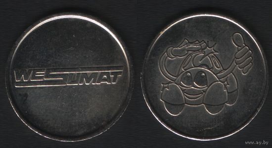 WESUMAT -- (игр.автомобиль) (24mm)бел (f0