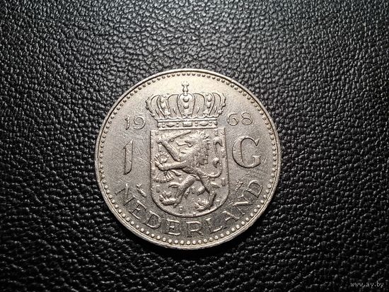 Нидерланды 1 гульден 1968