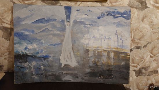 Довгялло Олег Михайлович 1940-2000г ЧСХ БССР(на фото 6 работ художника) цена за 1 работу на выбор!