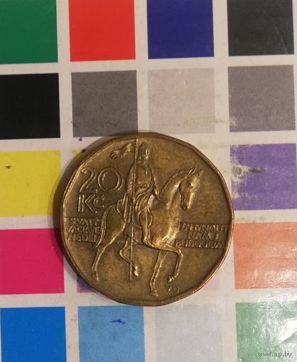 Чехия 20 крон 1997