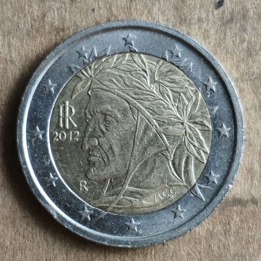 Италия 2 евро 2012 г., KM# 251