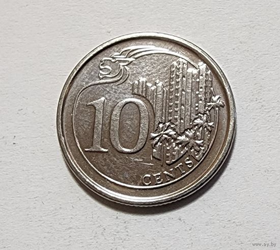 Сингапур 10 центов, 2014