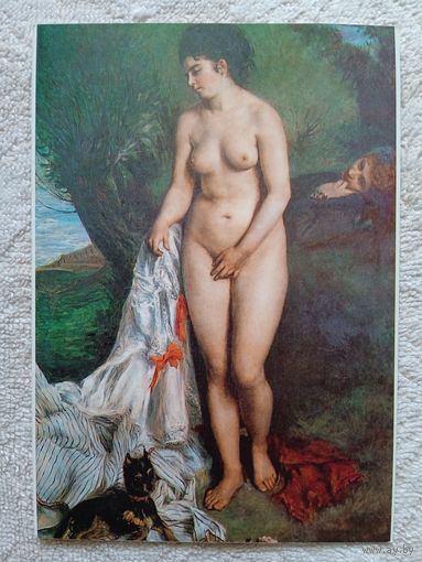 Ренуар. Купальщица с собачкой. Издание Германии