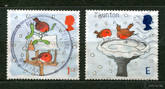 Рождество. Великобритания. 2001. Серия 2 марки