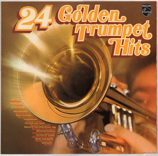 2LP 24 Golden Trumpet Hits (Roy Etzel, Ray Davies, Pierre Sellin, Charly Tabor, Toni Rabold, Horst Fischer, Terry Brace)