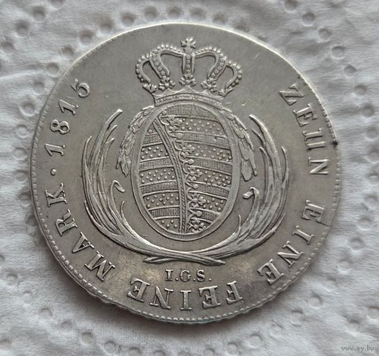 Саксония талер 1815