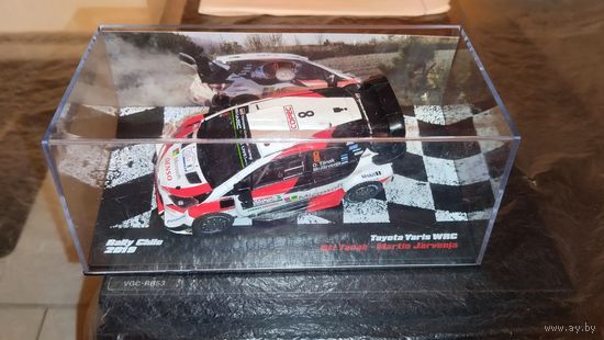 1:43 Модель автомобиля Toyota Yaris WRC 2019 Rally Altaya 1/43