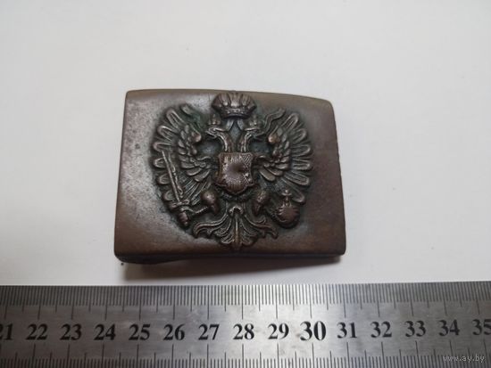 7 Пряга пряжка бляха Австро-Венгрия до 1917г