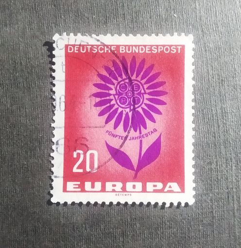 Марка Германия 1964 год Европа СЕРТ