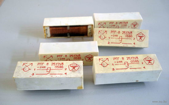 Реле РПГ-8 6 шт.