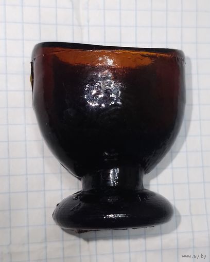 Рюмка аптечная времён СССР из цветного стекла с рубля