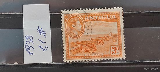 РАСПРОДАЖА. АНТИГУА 1938г. Гаш.