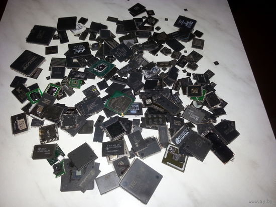 Микросхемы 4 сторонние и память 190 гр