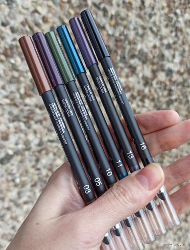 Стойкие карандаши для глаз Kiko Intense Colour Long Lasting Eyeliner