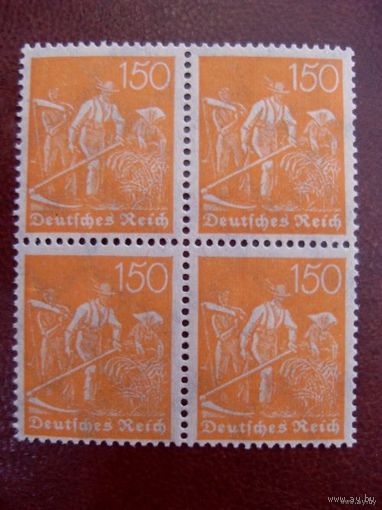 Рейх. Германия. 1921/22 год. MNH Wz.2