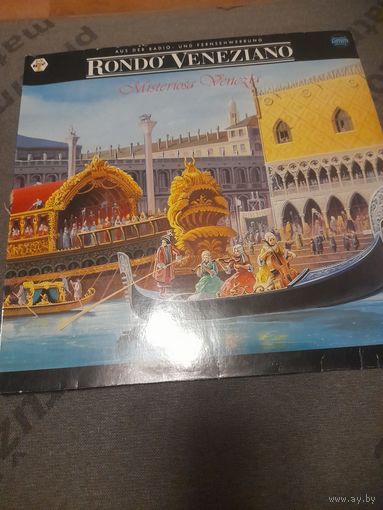 RONDO VENEZIANO  "MISTERIOSA VENEZIA" 1987 LP GERMANY BABY RECORDS 208616 NM-/EX-