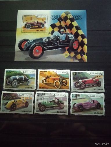 Афганистан 1999 г. Автомобили.