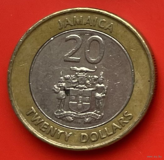 47-08 Ямайка 20 долларов 2001 г.