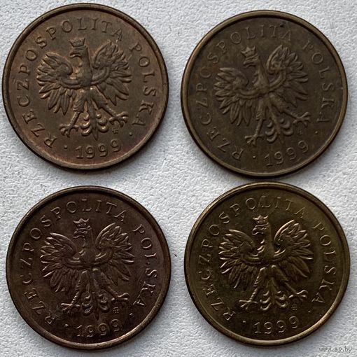 Польша 2 гроша 1999 г. Цена за 1 шт.