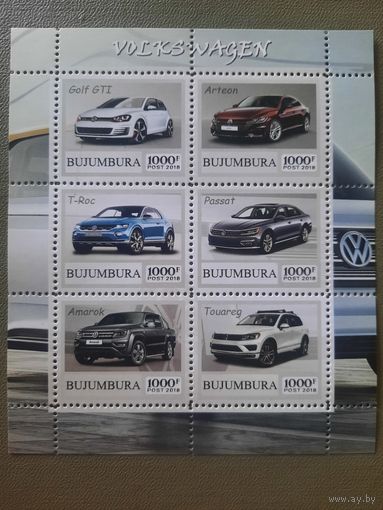 Бурунди 2018. Буджумбура. Автомобили Volkswagen. Марка из серии