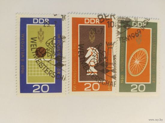 ГДР 1969 3 м