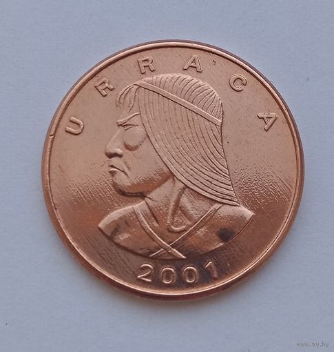 Панама 1 сентесимо 2001г.