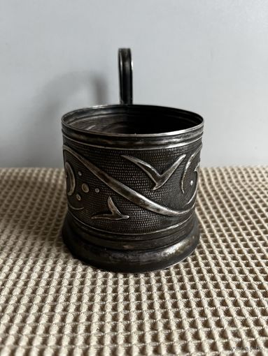 ПОДСТАКАННИК "МОРСКОЙ". РЕДКИЙ. КРАСНОЕ СЕЛО НА ВОЛГЕ. ЦЕНА УКАЗАНА ЗА 1 ШТУКУ. СМ.ФОТО И ОПИСАНИЕ.
