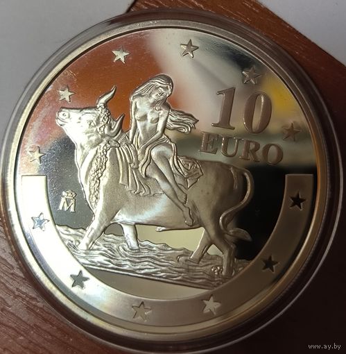 10 евро 2003 Испания - Хуан Карлос I  27г серебро 925 пр.