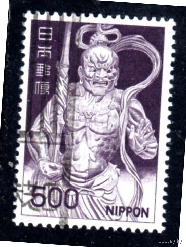 Япония. Ми-1028. Kongo-Rikishi. Серия: Фауна, флора и культурное наследие. 1969.