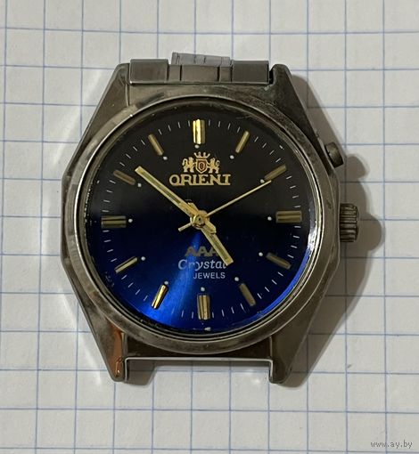 Часы ORIENT. Встряхнув могут пройти несколько минут а могут несколько секунд.
