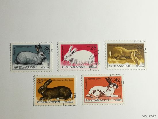 Болгария 1986. Кролики.