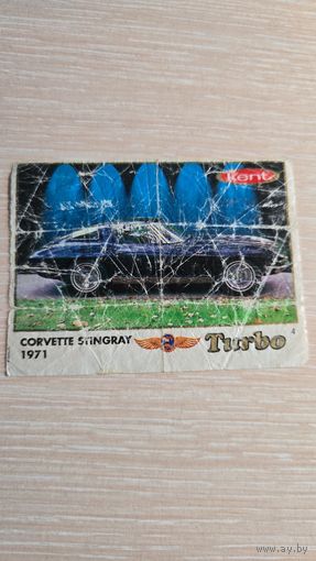 Вкладыша от жвачки TURBO 4