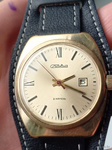 Часы СЛАВА au5, состояние