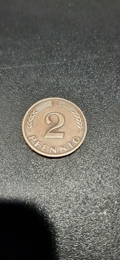 Германия 2 пфеннига 1950 F