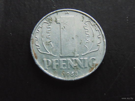 Германия 1 пфенниг 1968 г. A.
