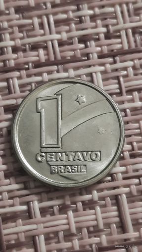 Бразилия 1 сентаво  1989 г ( пастух )