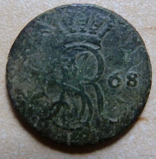 1 грош 1768 g