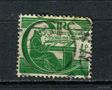 Ирландия - 1944 - Известные личности 1/2Pg - [Mi.93x] - 1 марка. Гашеная.  (Лот 17EF)-T7P4