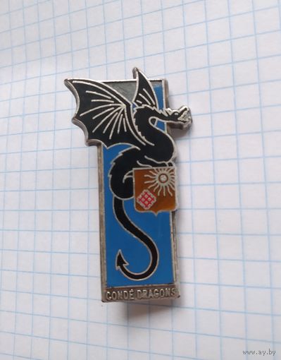 Франция. Знак 12-го драгунского (танкового) полка