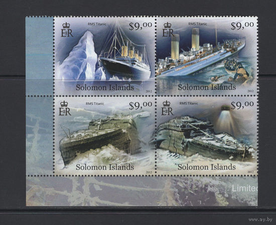 Соломоновы Острова 2012** Корабли Титаник