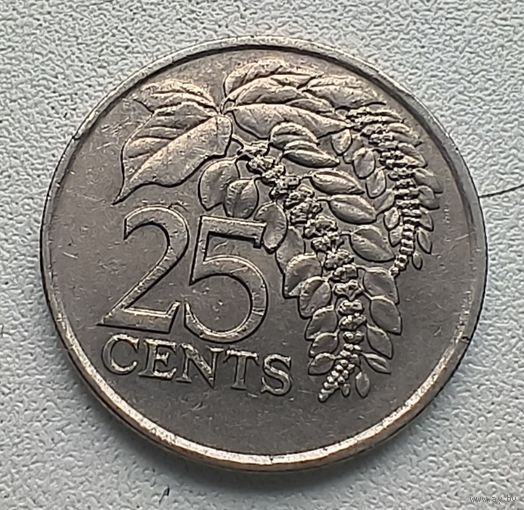 Тринидад и Тобаго 25 центов, 1997  5-1-5