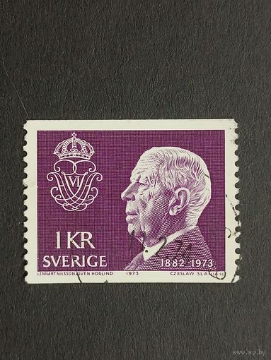 Швеция 1973. Густав VI Адольф, 1882–1973 гг.