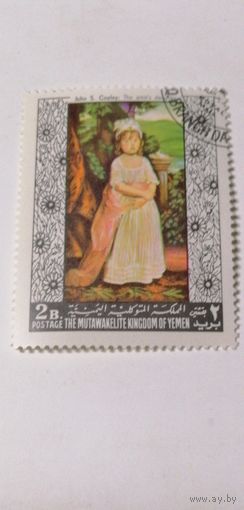 Йемен 1968.  Американские и европейские шедевры живописи