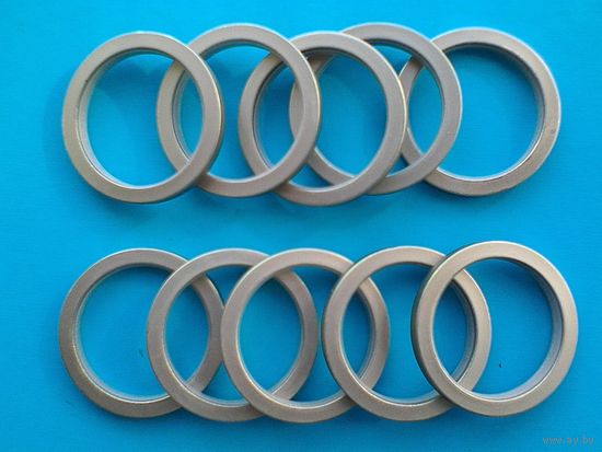 Десять Колец для Карниза - Одним Лотом - Металл.